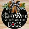 🎁High-quality Wooden Welcome Door Sign, BUY 2 FREE SHIPPING