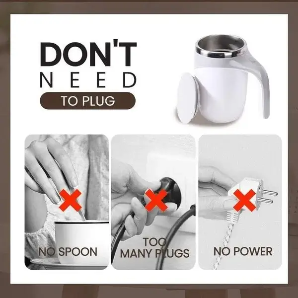 (🔥HOT SALE) Electric Mixing Mug, Buy 2 Get Extra 10% OFF & Free Shipping