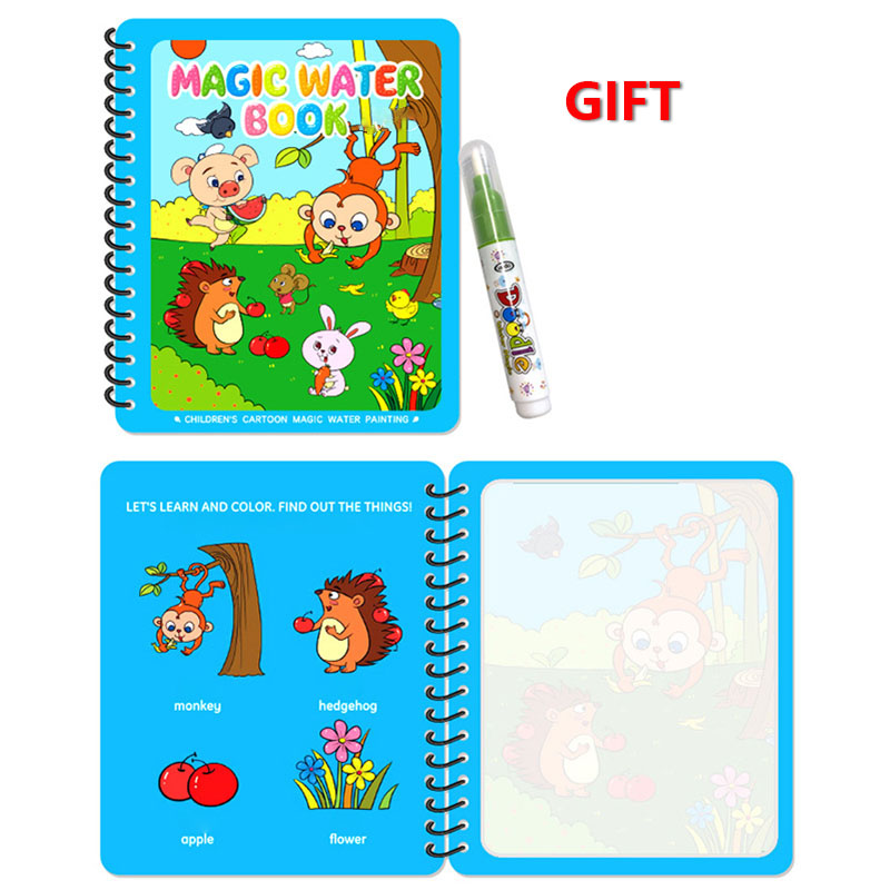 🌲EARLY CHRISTMAS SALE - 50% OFF🎁Toddlers Educational Learning Water Coloring Books