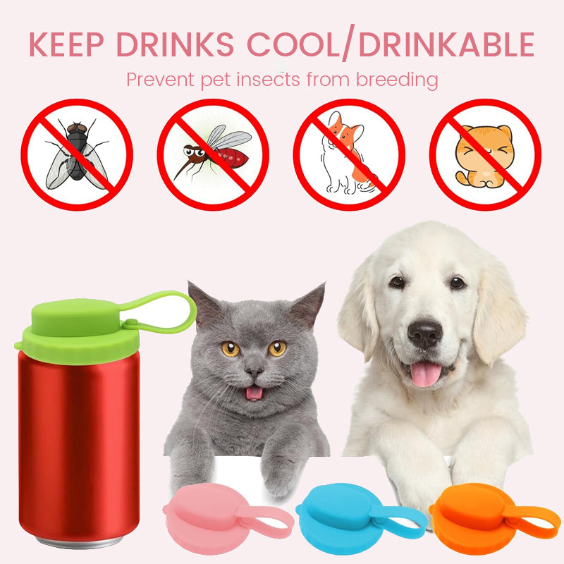 ⏰LAST DAY SALE 50% OFF💥Silicone Soda Can Straw Lid