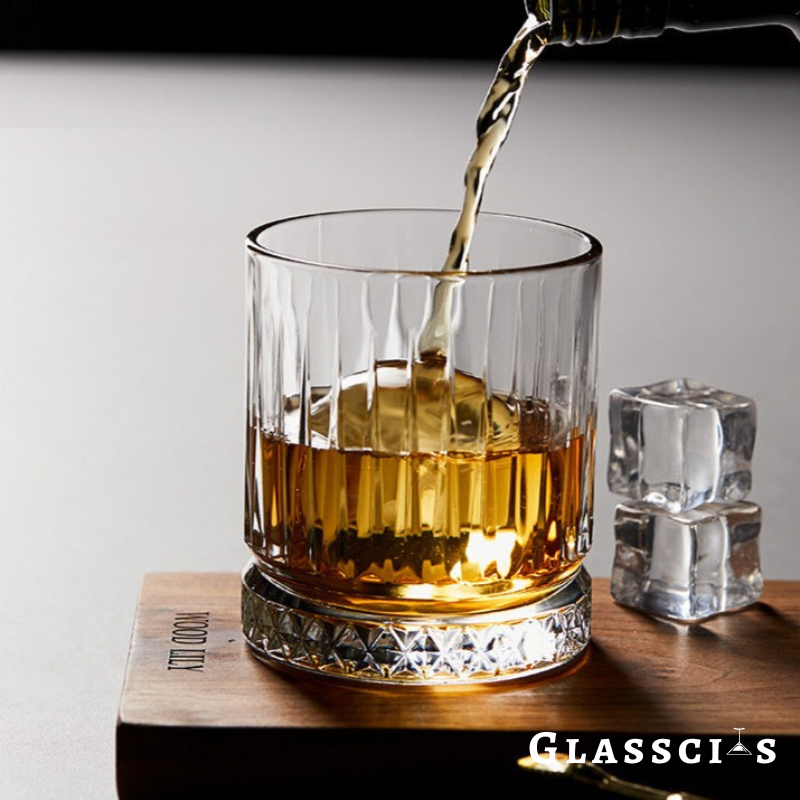 Don Draper Crystal Bourbon Glasses
