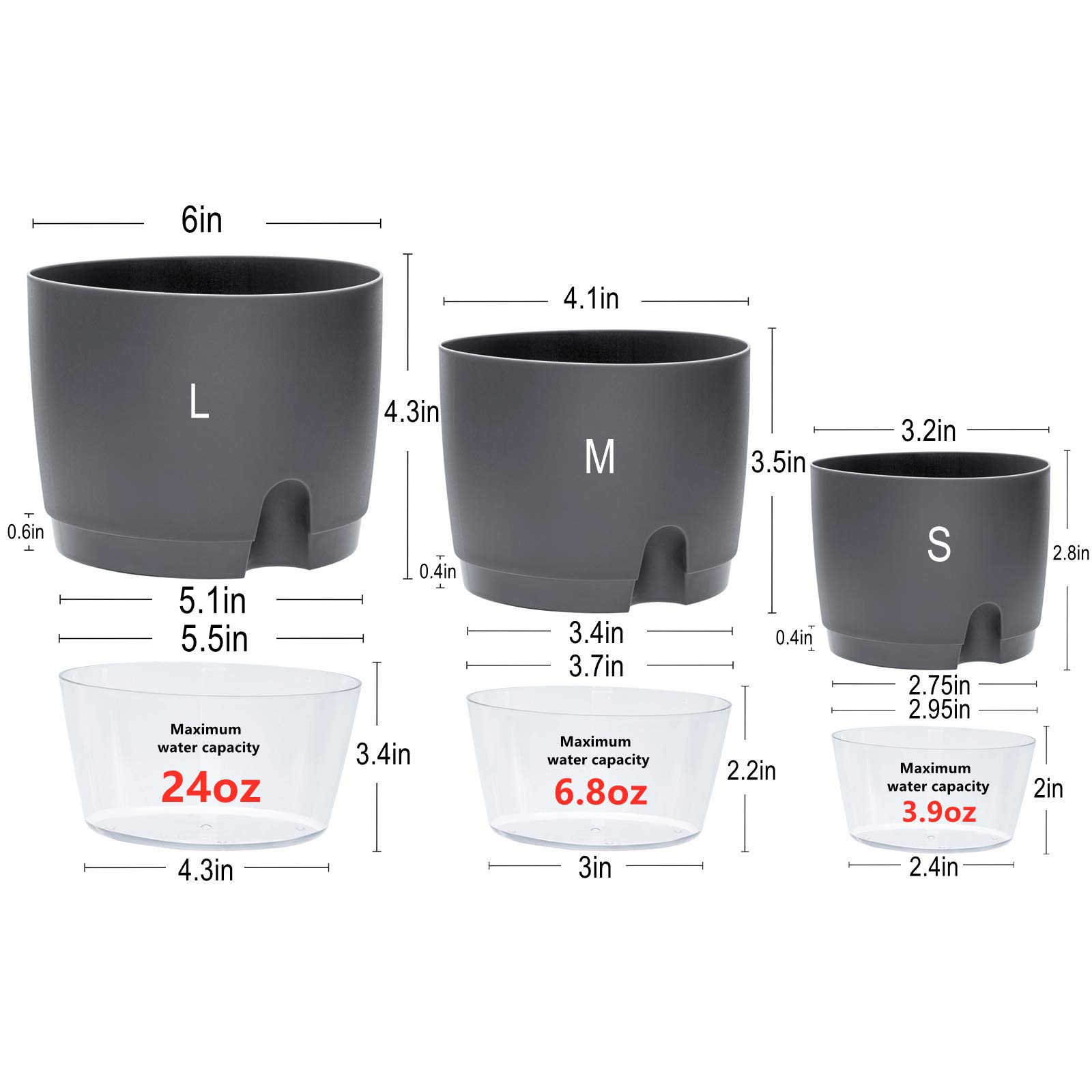 ⏰Last Day Promotion- SAVE 70%🏠Self Watering Plant Pot