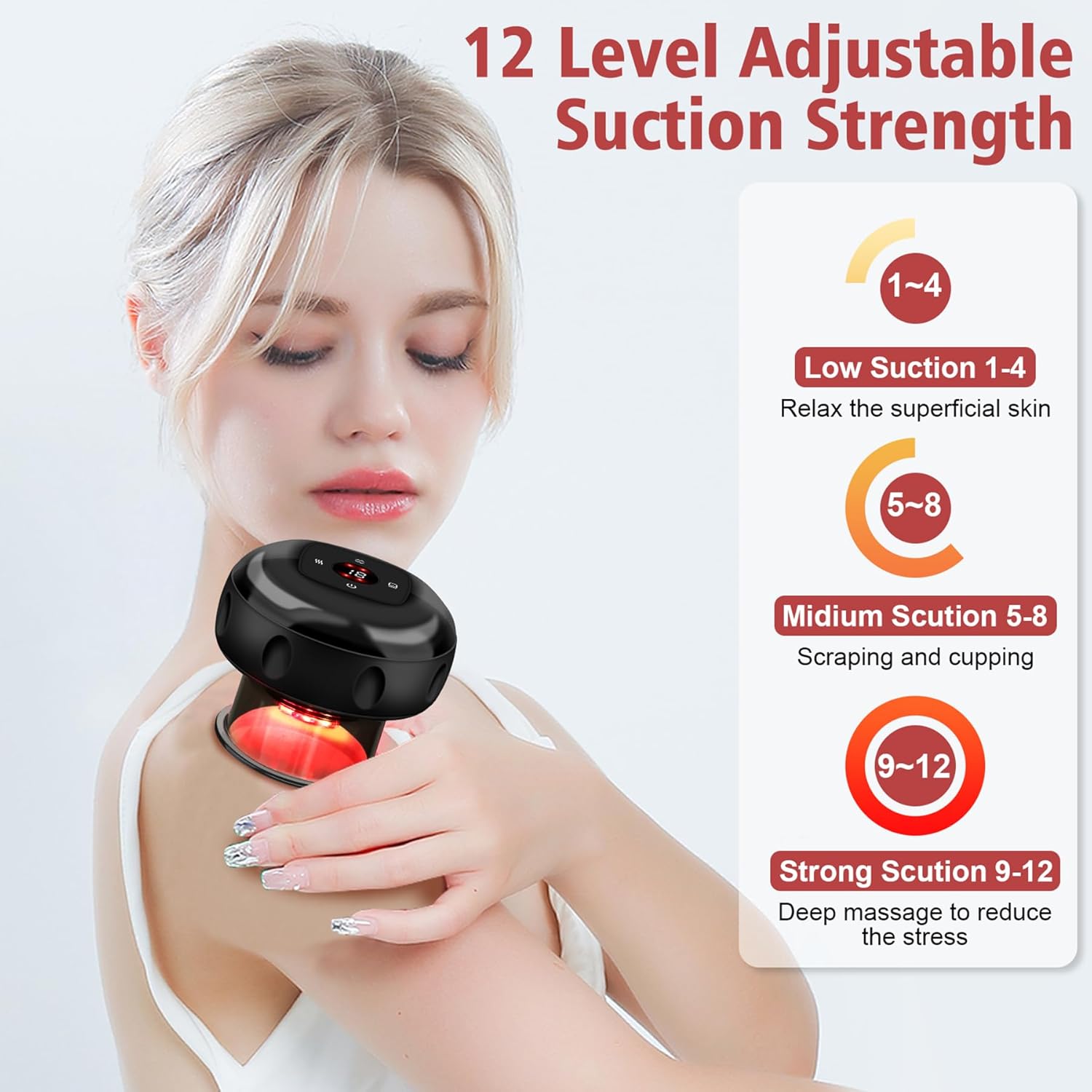 (🎄Christmas Hot Sale - 49% OFF) Electric Cupping Therapy Set, 🔥BUY 2 FREE SHIPPING