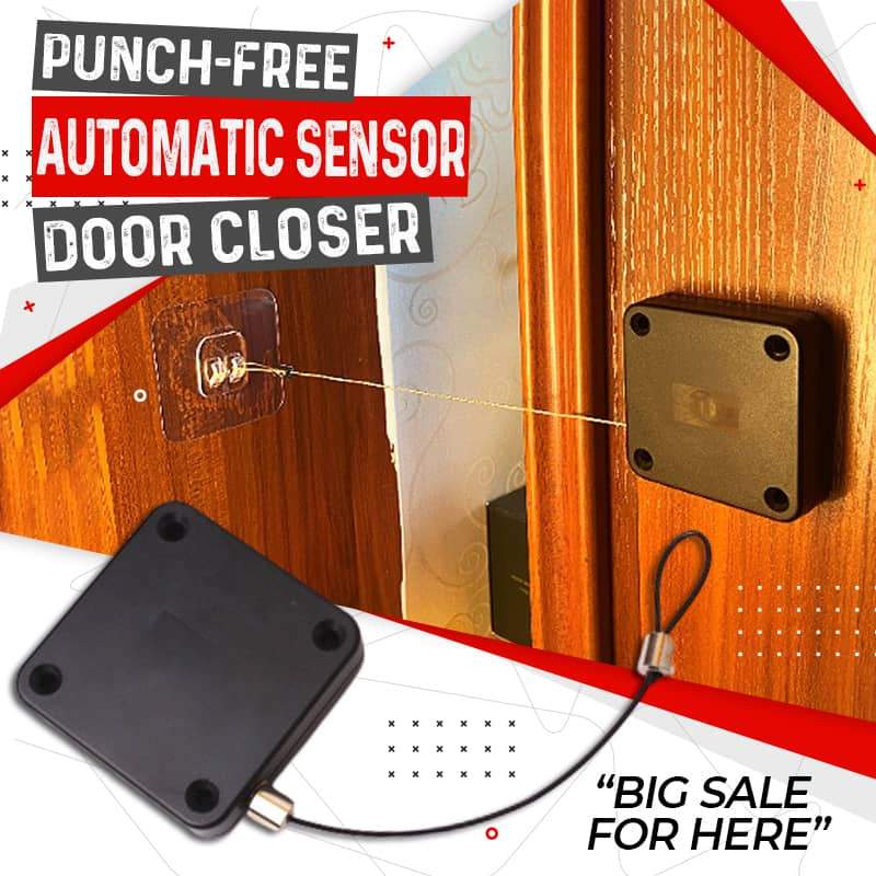(🔥HOT SALE) Automatic Sensor Door Closer, Buy 2 Save 10% OFF