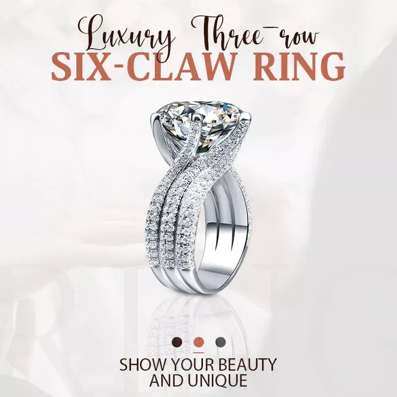 🔥(Early Mother's Day Sale - 50% OFF) 3 Carat Super Sparkling Moissanite Ring🎁Best Mother's Day Gifts