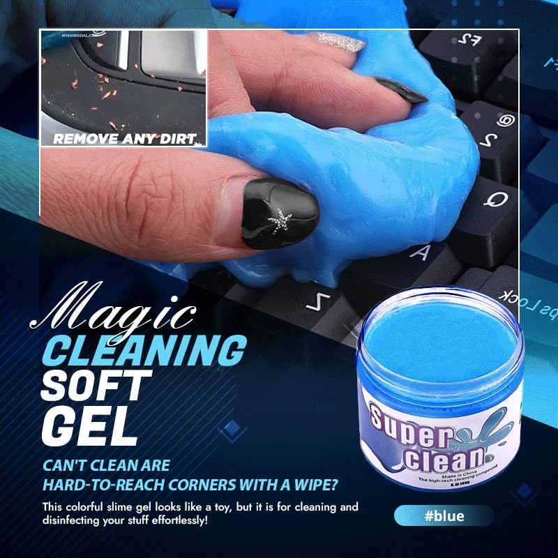 (🔥Last Day Promotion- SAVE 48% OFF)Magic Cleaning Soft Gel--buy 5 get 3 free & free shipping（8pcs）