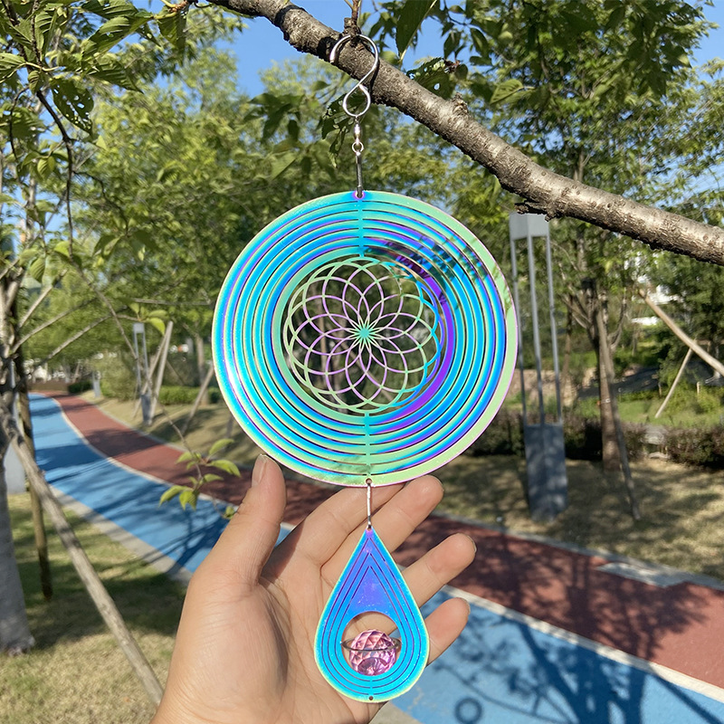 (🔥TikTok Summer SALE)- Mandala Wind Spinner