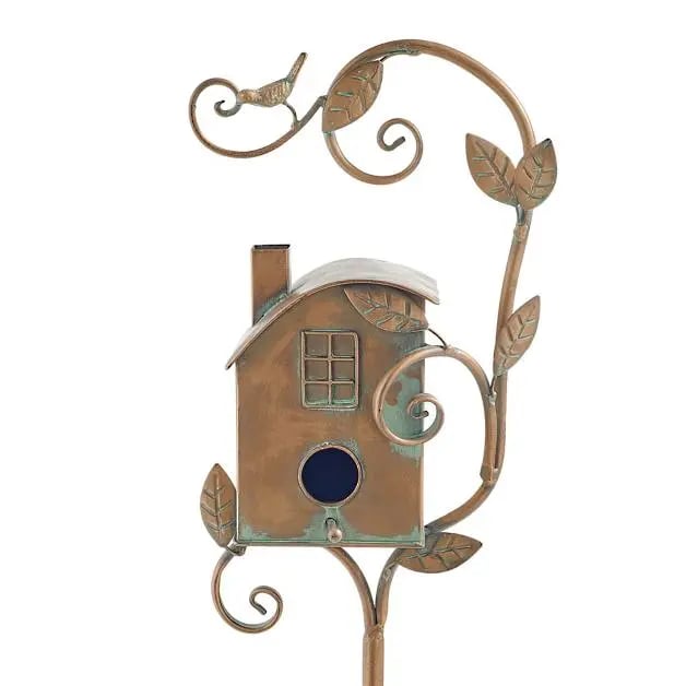 🎁Last Day Promotion- SAVE 50%🦚Birdhouse Garden Stakes, BUY 2 FREE SHIPPING