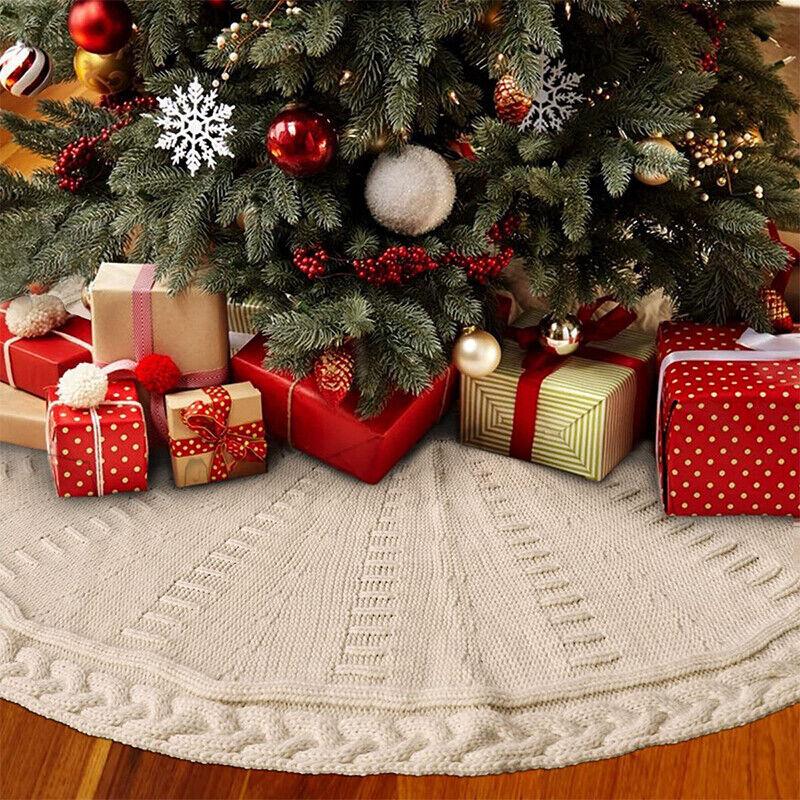 🎄(🔥Black Friday Sale: Save $10)🎄 Merry Christmas Tree Skirt Decoration, Buy 2 Free Shipping✈️