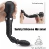 SHEMESIX - Powerful Dildo Vibrator Female AV Wand Stimulating Clitoris G-Spot Anal Plug Bead Dual Motor