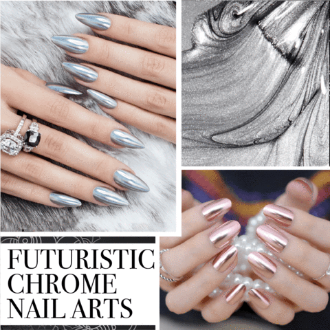 ✨Metallic Chrome Mirror Nail Polish💅-BUY 4 GET 1 FREE