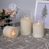 🔥Last Day Promotion 48% OFF-🎁-Flickering Flameless Candles with Glass Holder