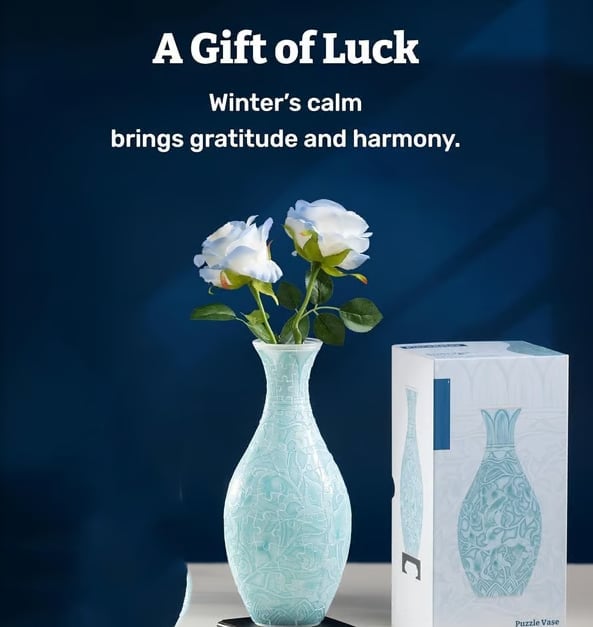 🎁TikTok Last Day Sale - 70% OFF🎉3D Puzzle Vase