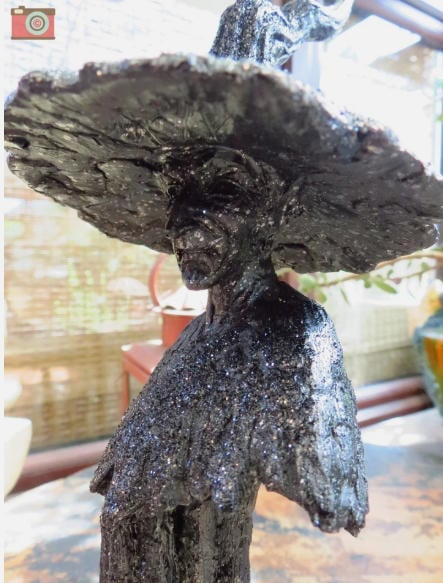 🎁TikTok Last Day Sale - 70% OFF🧙‍♀️💫Handmade Black Witch Statue: The Guardian of Your Home