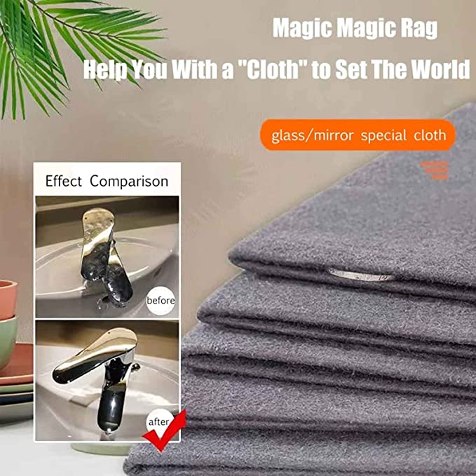 Last Day Promotion 70% OFF - 🔥Thickened Magic Cleaning Cloth✨Buy 3 Get 2 Free(5 Pcs)