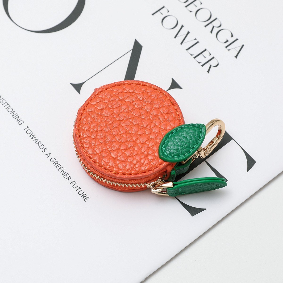 🍂TikTok Fall Sale — Last Day 70% OFF🎉Cute Fruit Coin Purse Bag Charm Airtag Accessories🍊