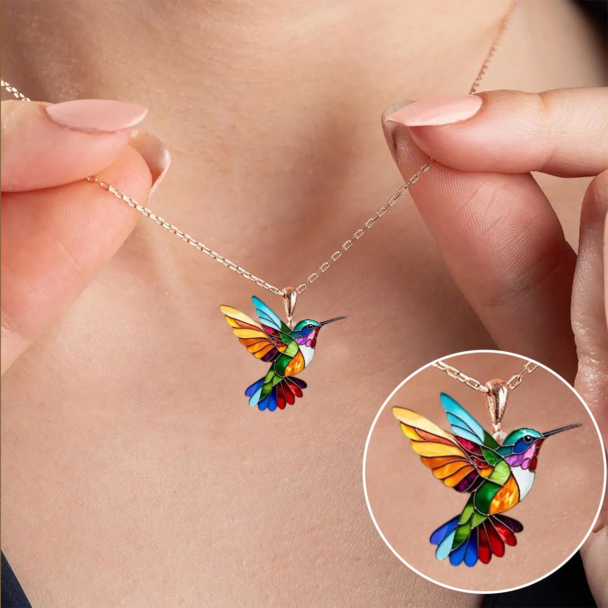 Florenca | Beautiful Hummingbird Necklace