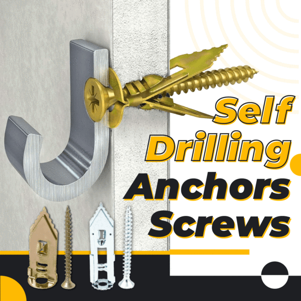 ⚡⚡Last Day Promotion 48% OFF - Self-Drilling Anchors Screws🛒BUY MORE SAVE MORE