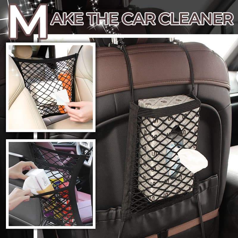 Mother's Day Hot Sale 40% OFF - Universal Elastic Mesh Net trunk Bag(BUY 2 GET 1 FREE NOW)