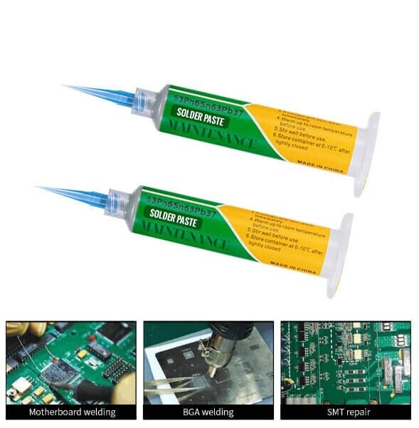 🔥Last Day Promotion - 70% OFF🔥35g BGA Syringe Tin Solder Paste Leaded Sn63pb37 Melting Point 183 ℃