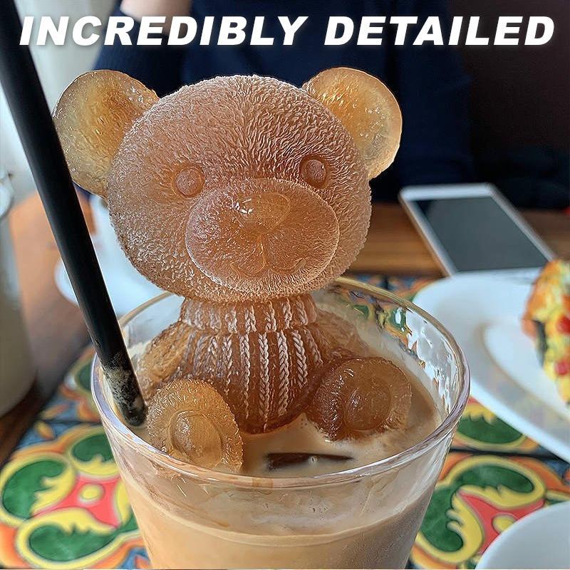 Last Day Promotion 48% OFF - Ice Bear Coffee Silicone Mold(BUY 4 FREE SHIPPING)