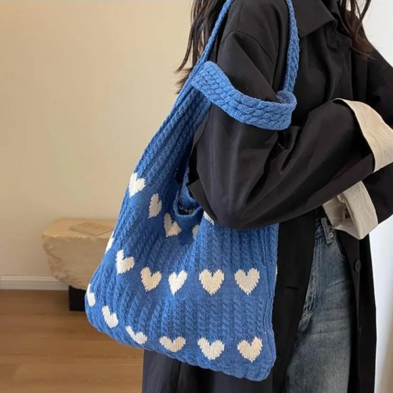 Tiktok Summer Sale🎉Heartwarming Woven Bag - Large Capacity