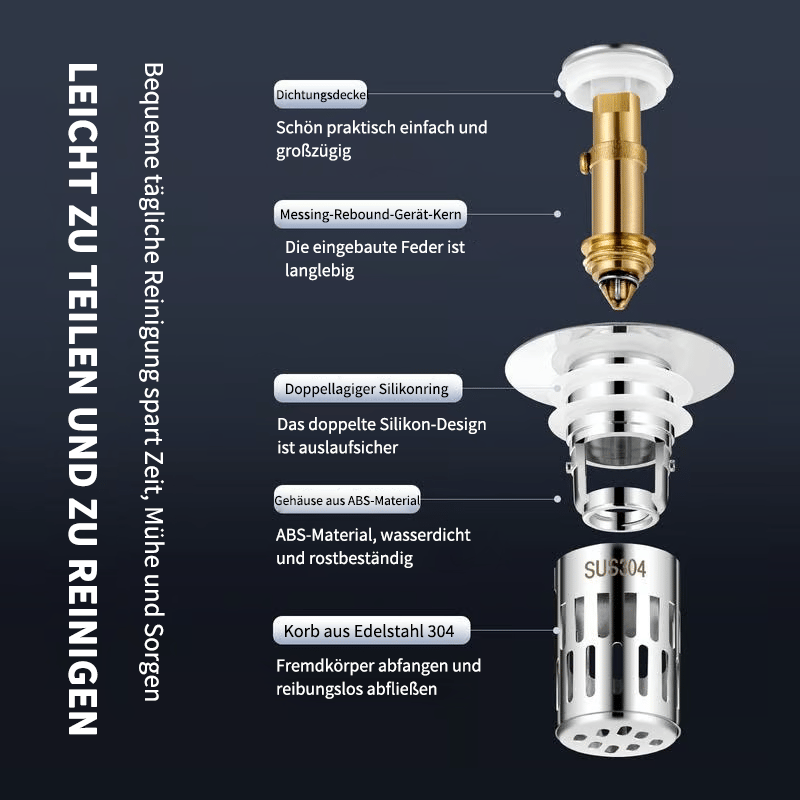 🔥Frühe Weihnachtsaktion 49 % Rabatt🔥Universeller Mehrzweck-Abflussfilter für das Waschbecken