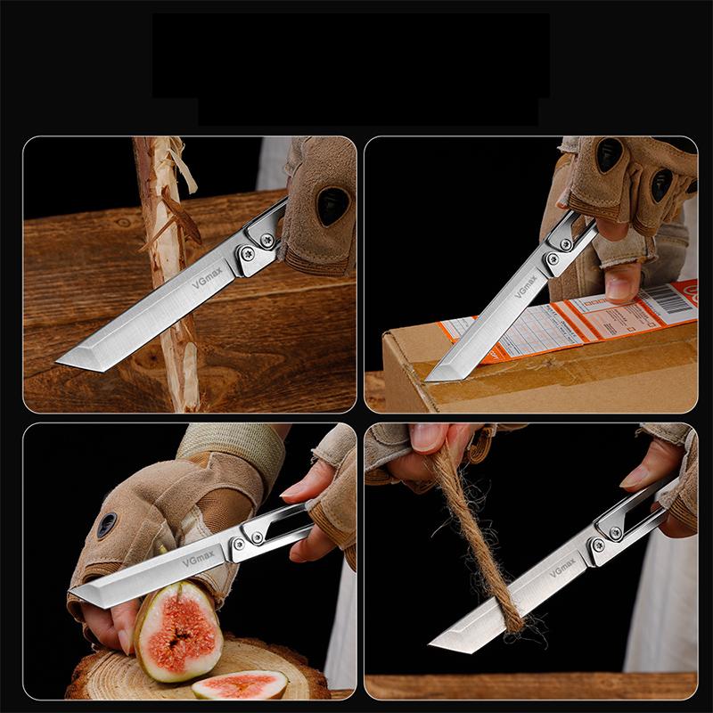 ShadowFold Tanto — Concealed Folding Butterfly Knife (EDC Tanto)