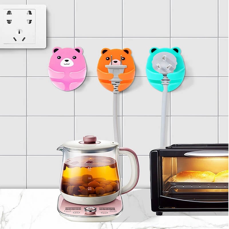 Last Day Promotion 48% OFF - Cute Bear Hook Bracket(4 PCS)