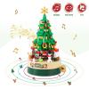 🎄Christmas Sale 49% Off- Christmas tree music box built with 361 building blocks🔥free shipping