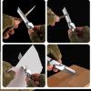 🔥Hot Sale 49% OFF🔪7 Inch Unique  All Steel Folding Knife