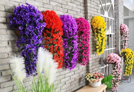 💗Mother's Day Sale 50% OFF🌺Vivid Artificial Hanging Orchid Bunch🌷