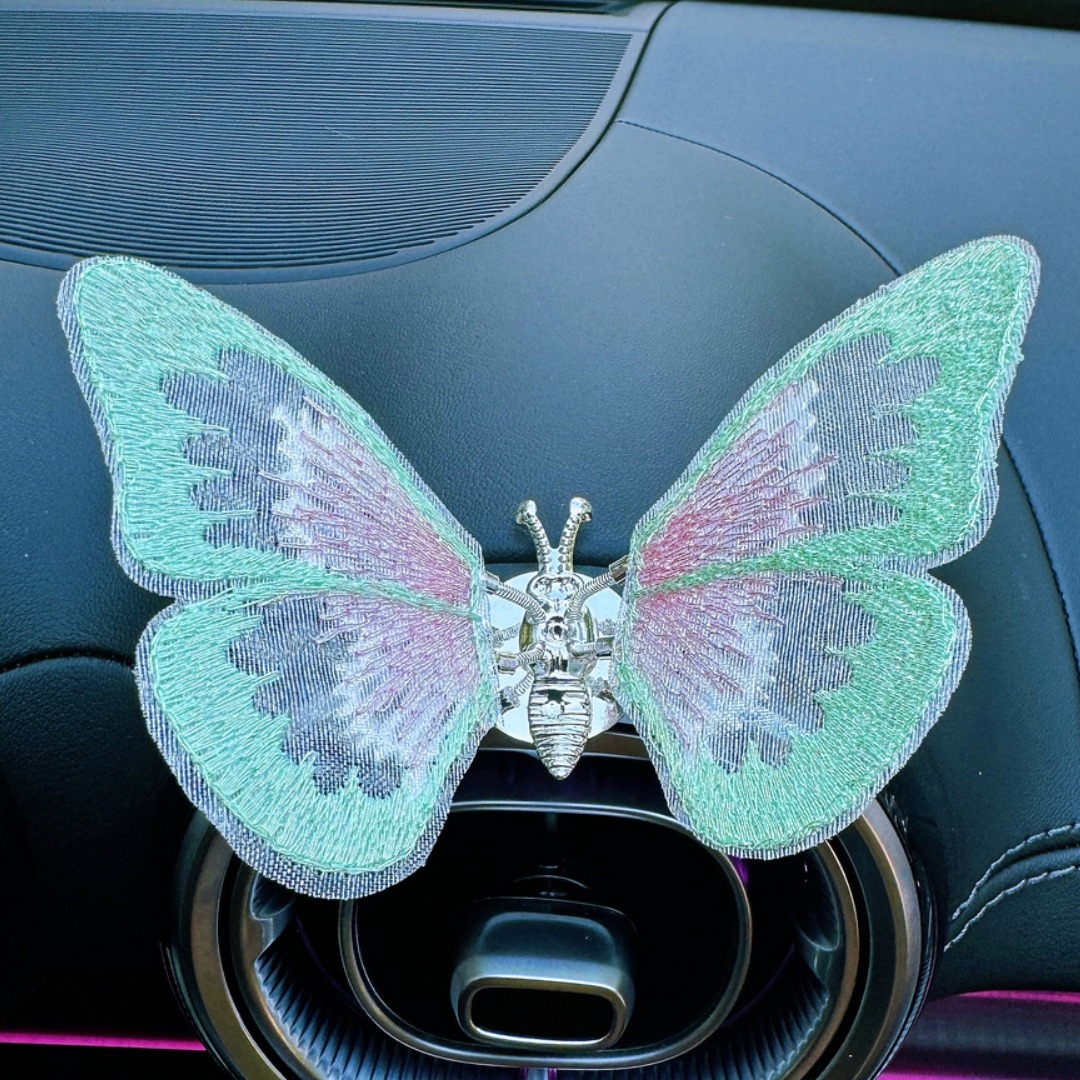 🦋HOT SALE - 50% OFF🦋Embroidery Fragrance Butterfly Decoration-Buy 5 Get 3 Free & Free Shipping