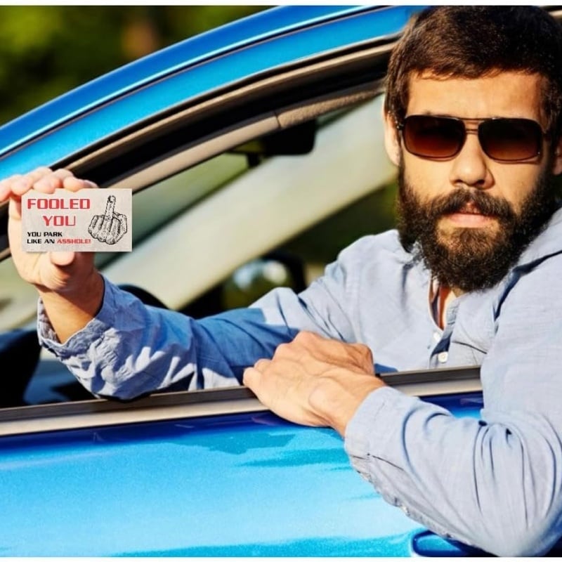 🎁TikTok Last Day Sale - 70% OFF🎉Parking Prank Cards ---You Park Like An A-hole Bad
