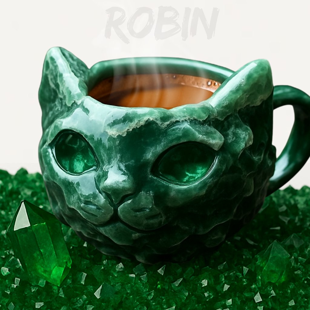 🎁TikTok Last Day Sale - 70% OFF🔥NEW HANDMADE Crystal Cat Face Mugs – Limited Edition☕