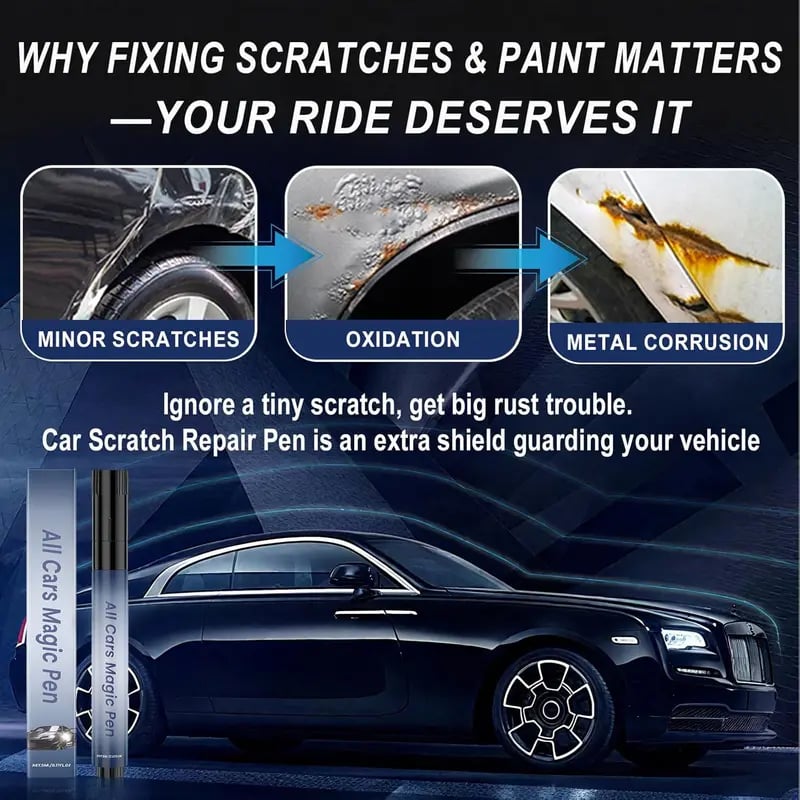 🔥Last Day Promotion 70% OFF🔥Magic Car Scratch Removal Pen⚡BUY 2 GET 1 FREE