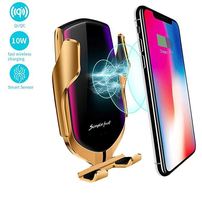 Wireless car phone charger (10W fast charging)2021