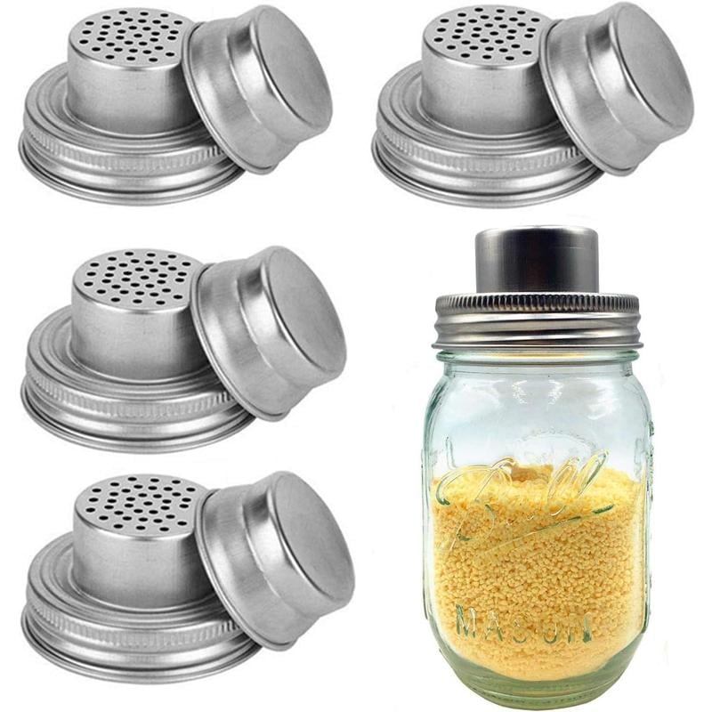 🍂TikTok Fall Mega Sale🎉Universal Mason Jar Shaker Lids