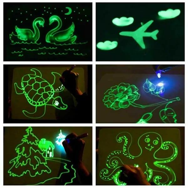 🎁2024 Hot Sale🎁Magic LED Light Drawing Pad - Release the Creativity of Children!