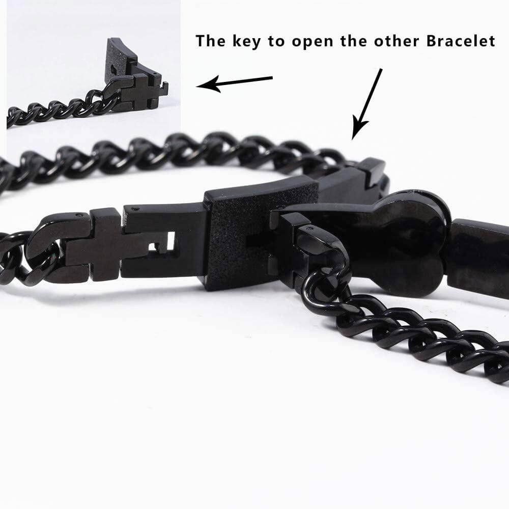 💖Valentine's Day Sale - 50%🎁Lock & Key Bracelet for Boyfriend, Girlfriend, Lover