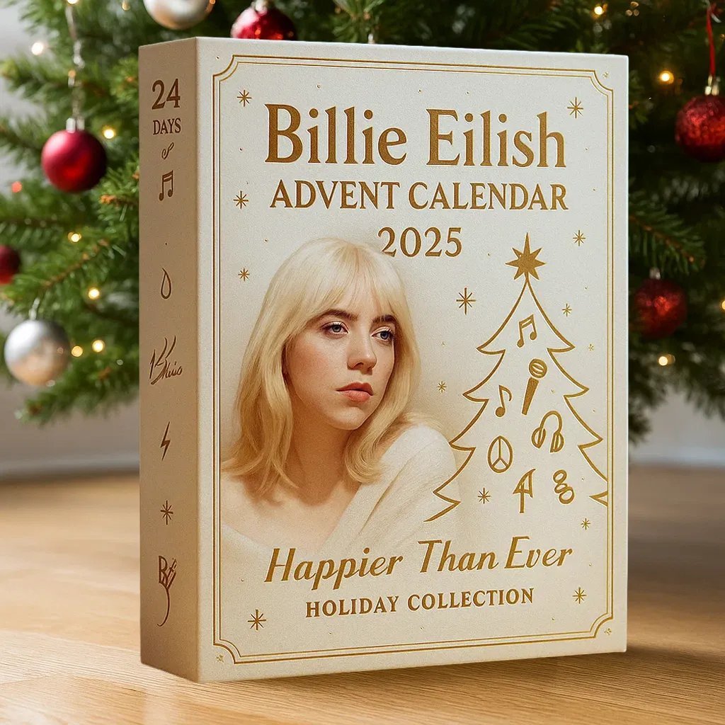 🔥LAST DAY 49% OFF - Billie Eilish Advent Calendar 2025 🎁 24 Gifts Inside!