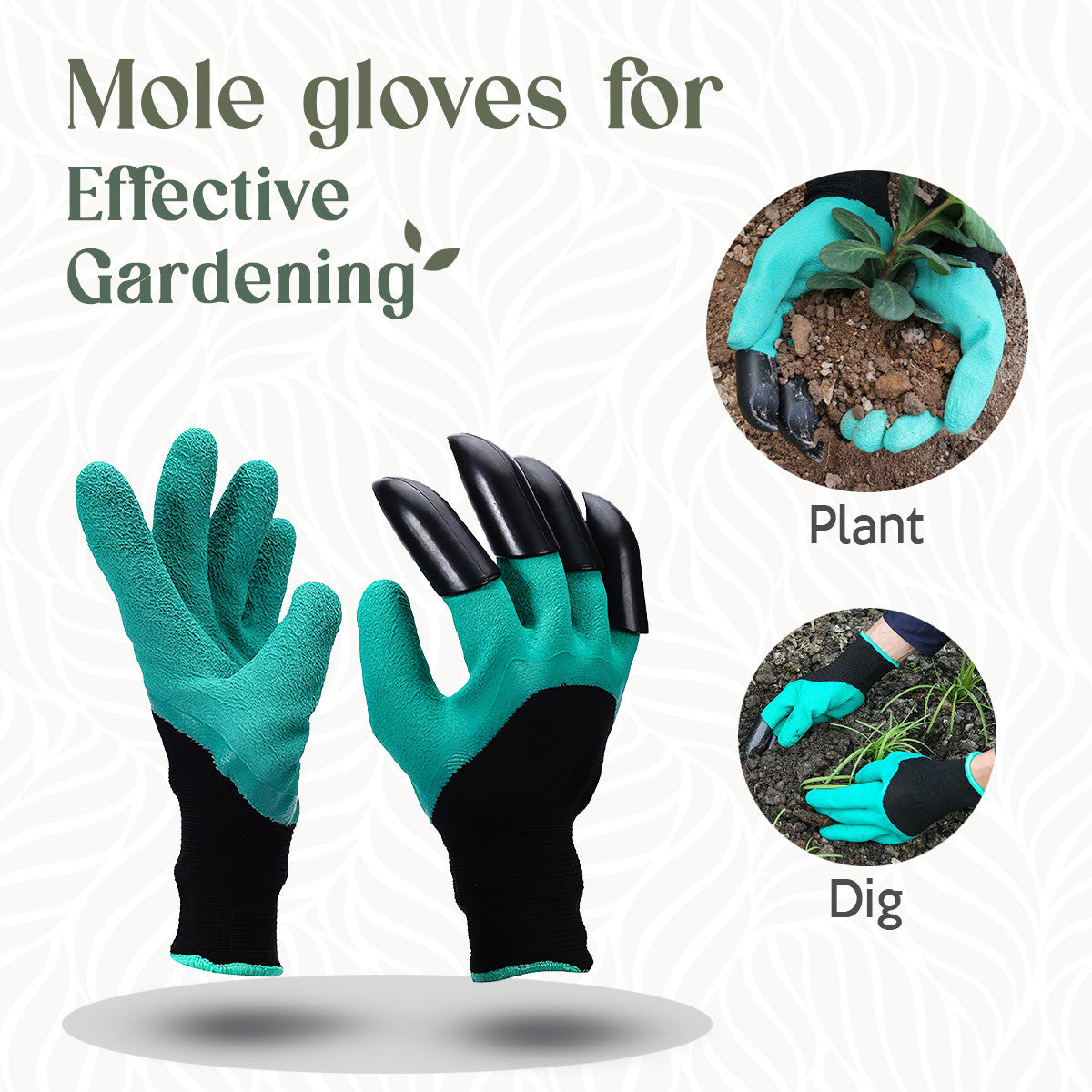 🔥HOT SALE 49% OFF🔥Gardening Gloves with Claws (Digging Plants)