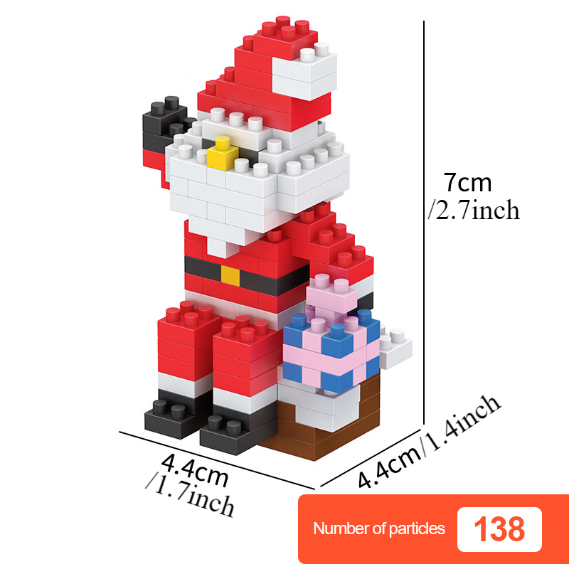 🎅(Christmas Hot Sale - 50% OFF) DIY Creative Building Block Model Christmas Series - Buy 6 Get Extra 20% Off & Free Shipping
