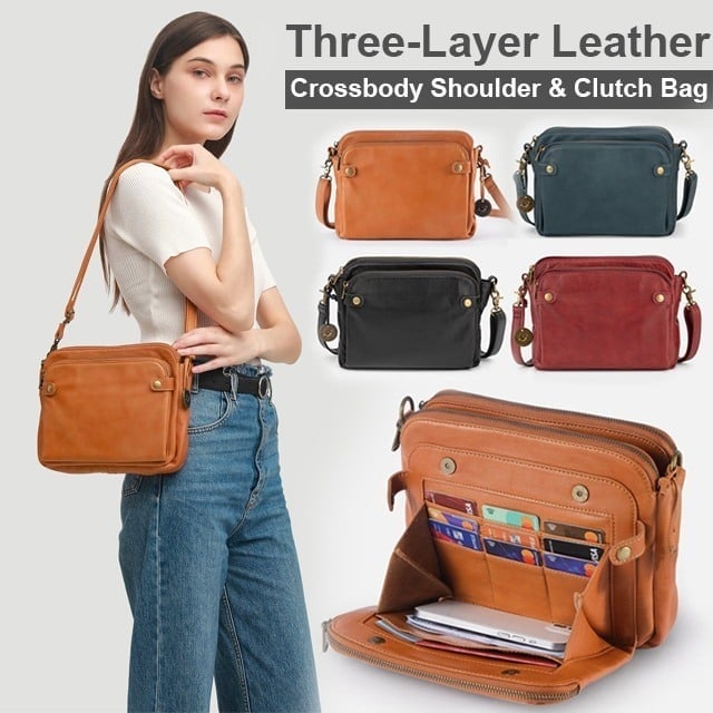 2023 New Year Limited Time Sale 70% OFF🎉Crossbody Leather Shoulder Bags and Clutches