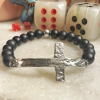 ✝️100% Handmade Unconditional Love Silver Cross Bracelet Link (𝐂𝐡𝐚𝐝 𝐒𝐦𝐢𝐭𝐡 𝐇𝐚𝐧𝐝𝐦𝐚𝐝𝐞®)