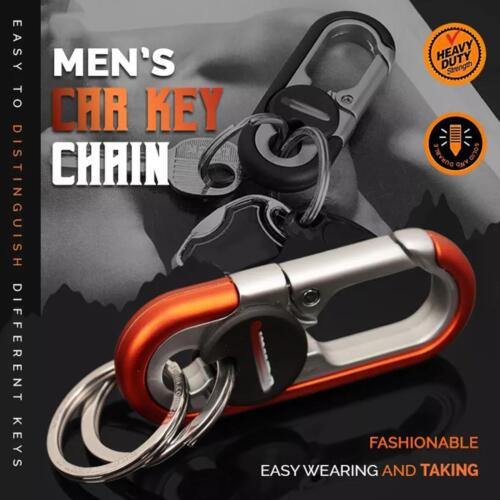 (🔥Last Day Promotion- SAVE 48% OFF)High Quality Men Car KeyChain(Buy 3 Get Extra 20% OFF)