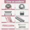 🔥Letzter Tag 50% RABATT-Bikini-Trimmer für Frauen, Elektrorasierer und Rasierer, wiederaufladbarer 2-in-1-Epilierer für Körper und Gesicht