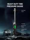 🎁TikTok Last Day Sale - 70% OFF🔥Digital Tire Pressure Gauge 230 PSI Heavy Duty Dual Head Stainless Steel Made for Truck and RV with Backlit LCD and Flashlight Car Accessories