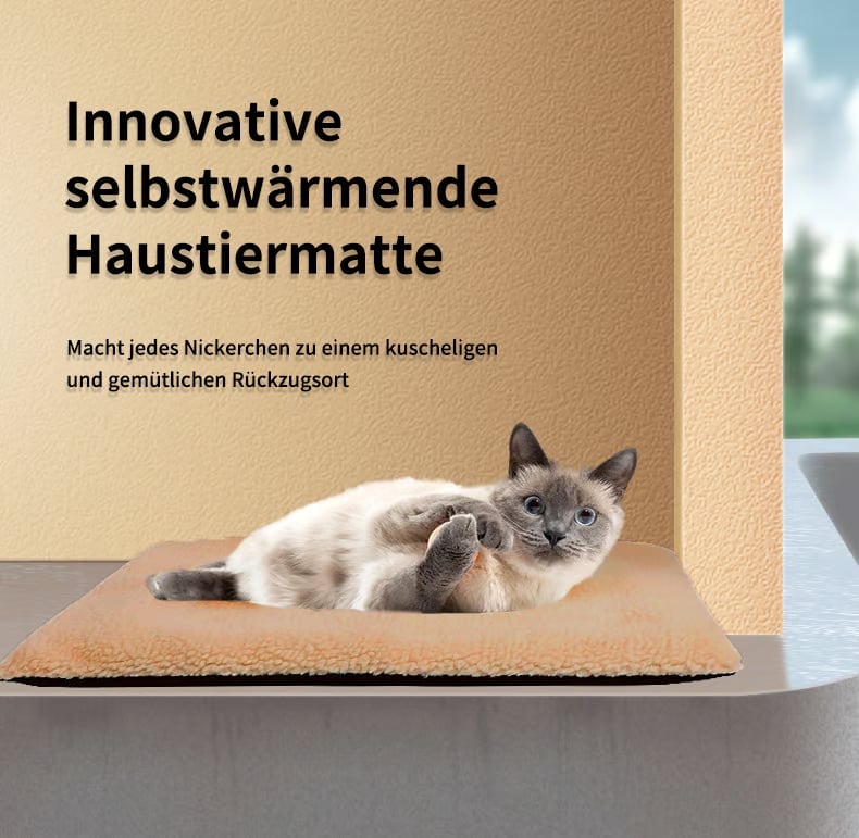 🔥 Dieses Wochenangebot: 49% RABATT - Selbstheizendes Haustierpad