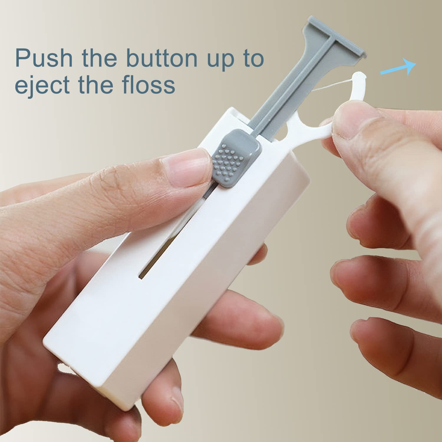 (🎄Christmas Hot Sale - 48% OFF) Portable Floss Dispenser, BUY 5 GET 3 FREE & FREE SHIPPING